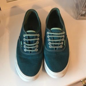 Teal Vans Sneakers